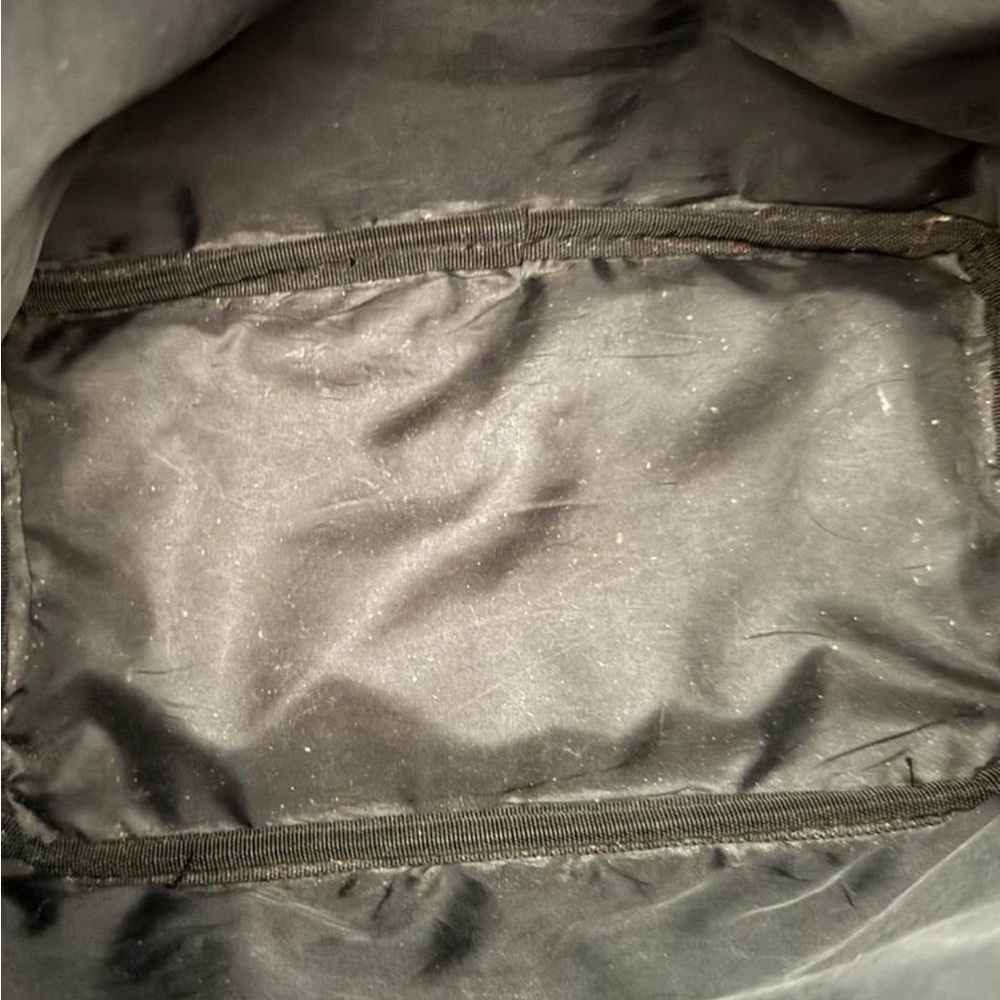 Vintage 90s Ralph Lauren Polo Sport Drawstring Backpack in Black Nylon - Y2K - Picture 7 of 7